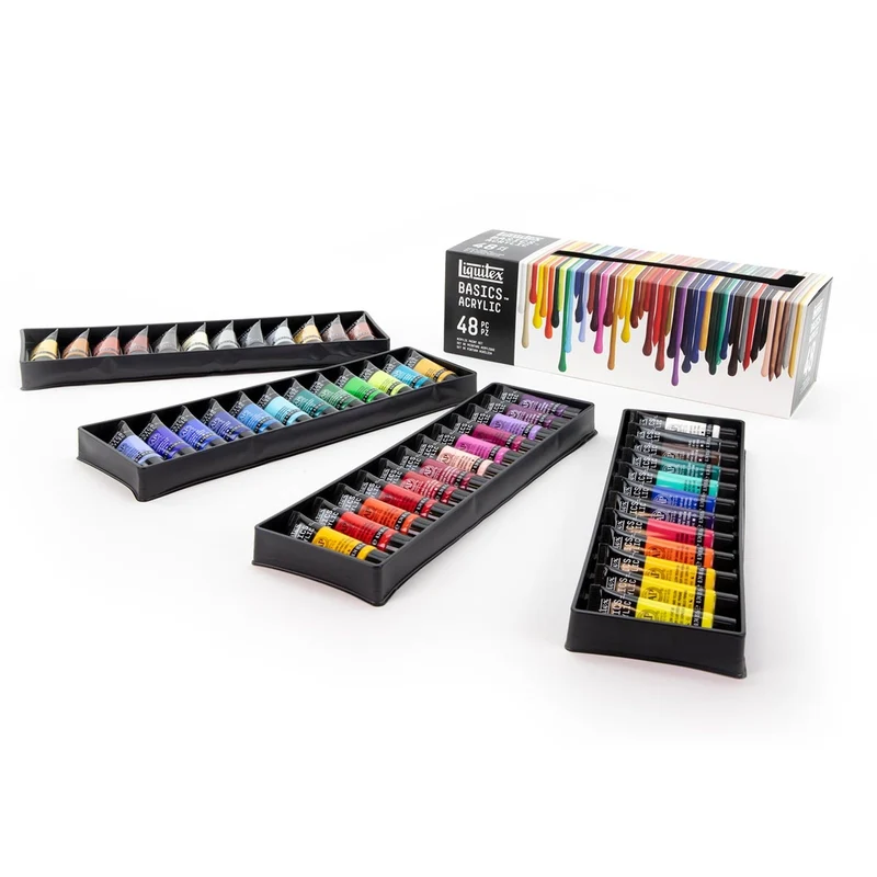Liquitex - Basics Acrylic Paint 48 x 22ml Set