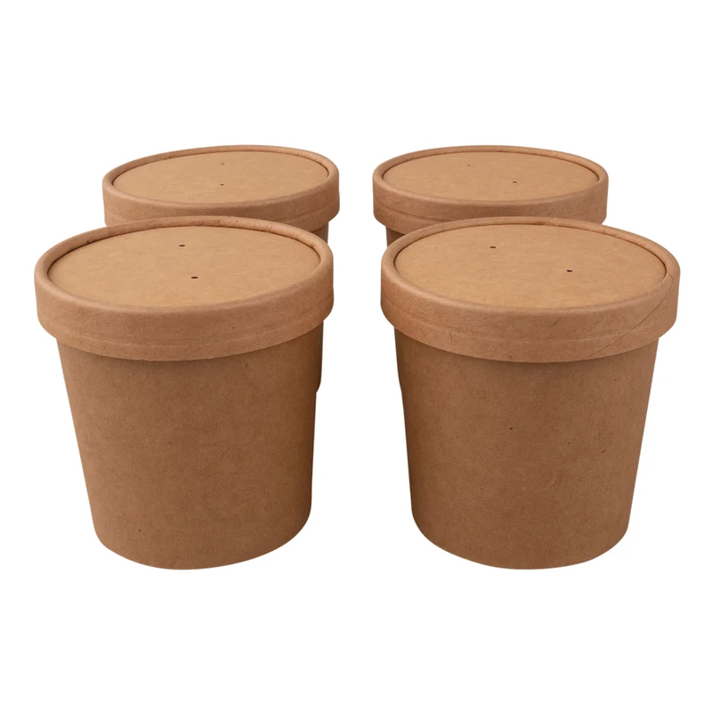 Papp-Becher mit Deckel