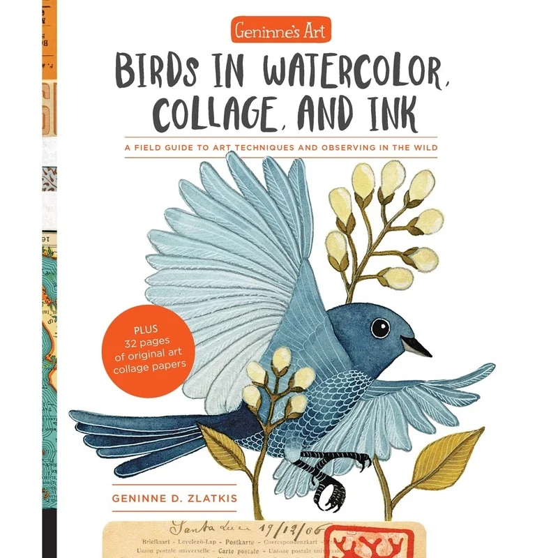 Walter Foster - Birds in Watercolor Collage and Ink