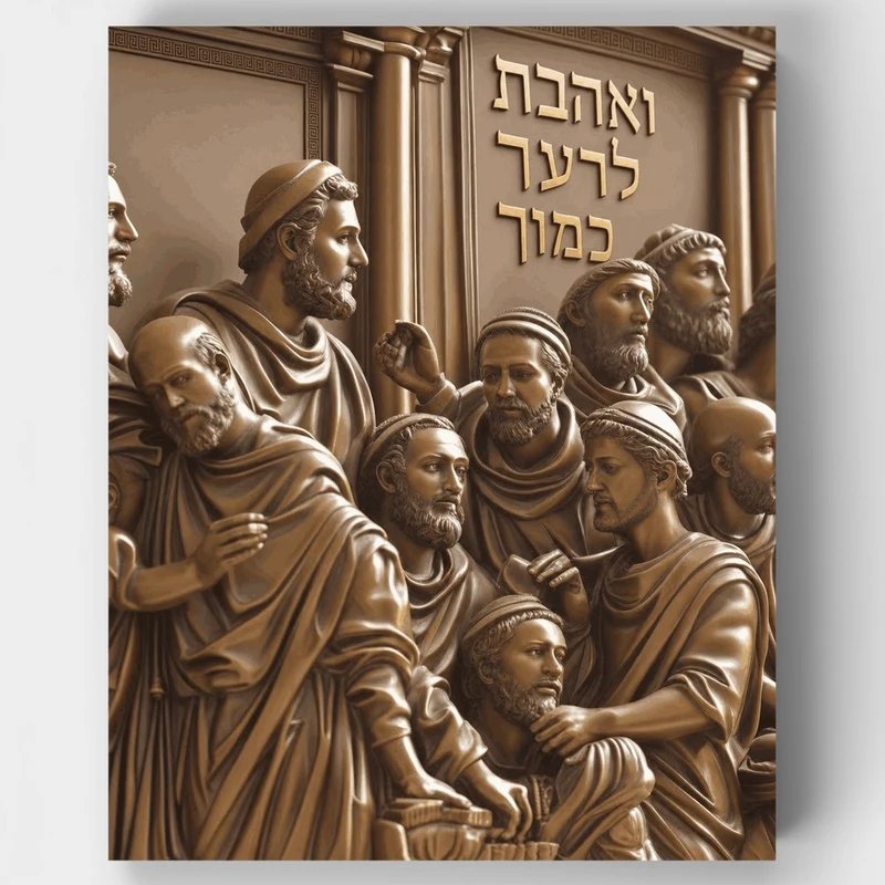 Ancient Jewish Wisdom - Paint by Numbers Kit