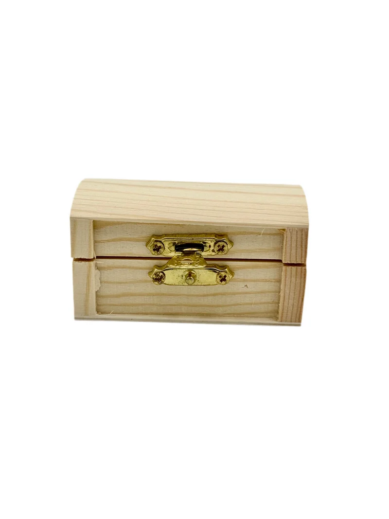 Holz-Schatztruhe