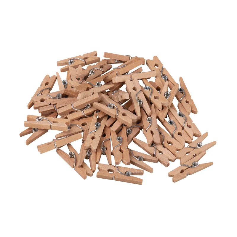 Holzwäscheklammern Miniatur
