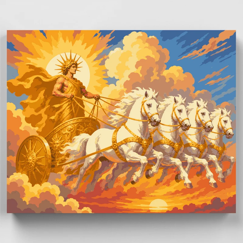 Apollo's Sun Chariot - Paint by Numbers Kit