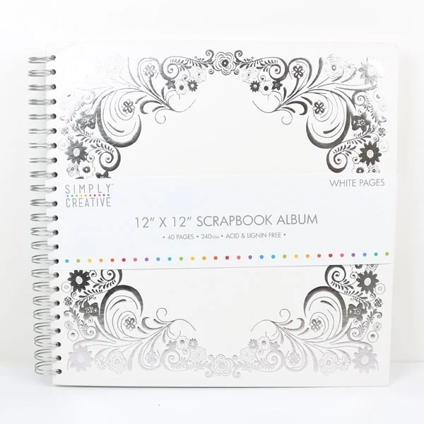 Simply Creative - Album 12x12 - White + Border