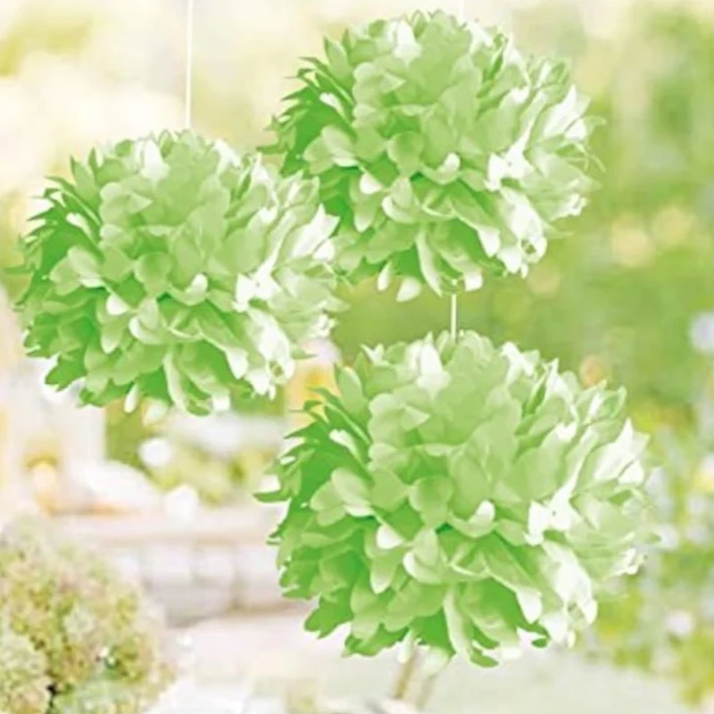 Rayher Papier-Pompoms, 35cm ø, 3Stück