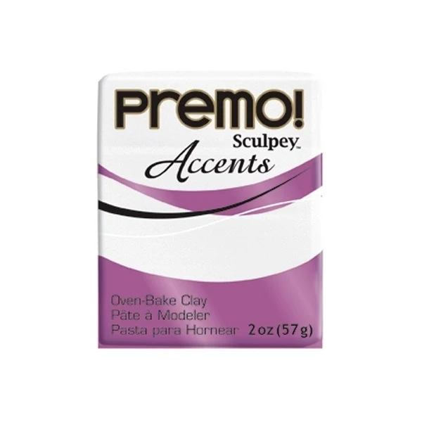 Sculpey - Premo Accents 2oz Frost White Glitter