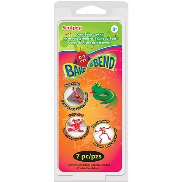 Sculpey - Bake & Bend Kit 6 x 28g
