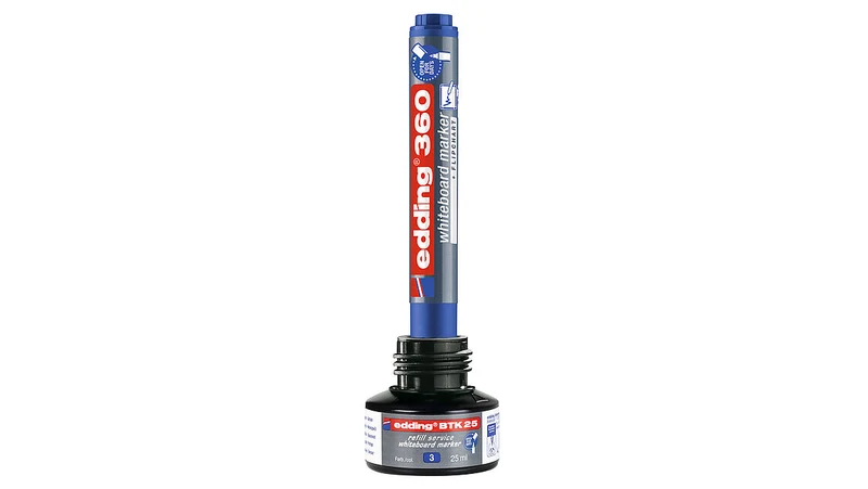 edding - BTK25 Whiteboard Marker Refill Ink Blue 003