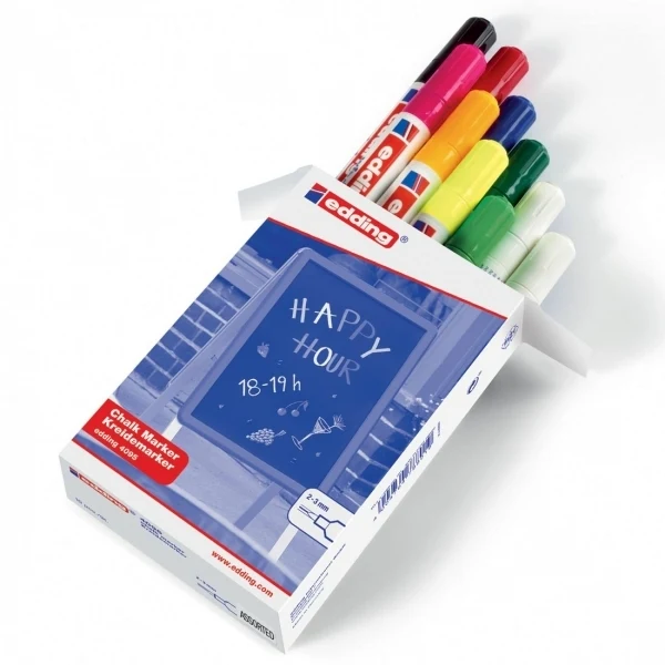 edding - 4095 Assorted Box of 10 (1x001-004 1x011 2x049 1x65 1x66 1x69)