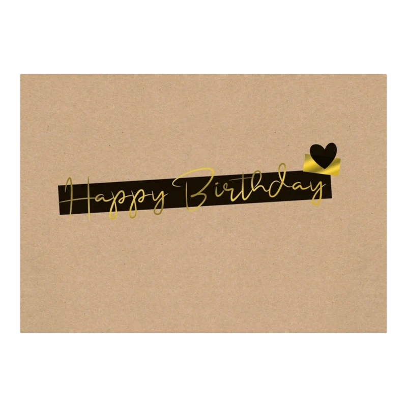 Postkarte Happy birthday