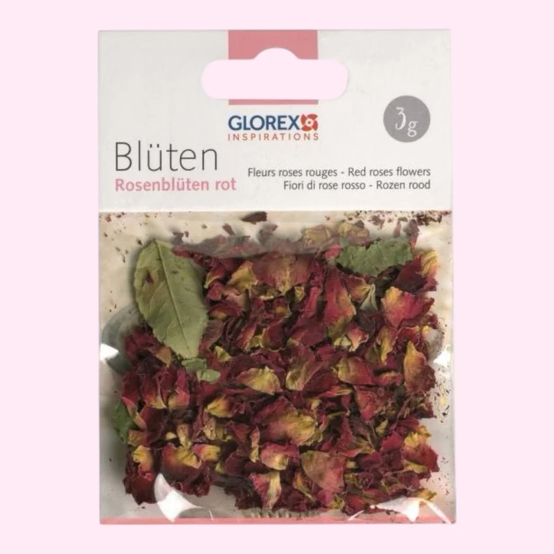 Glorex Blüten Rosenblüten 3 g