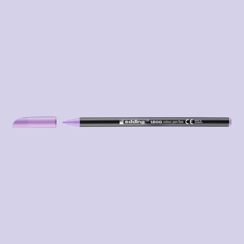 Edding Faserschreiber 1200 Pastell, Beerig Lavendel 0,5-1mm