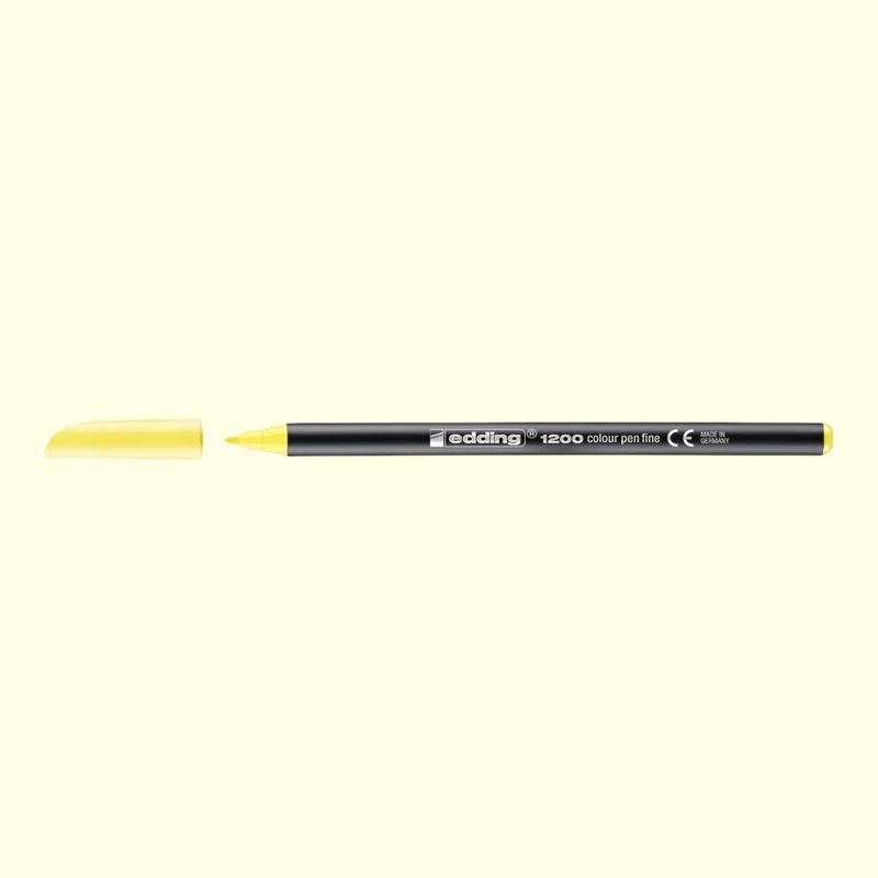 Edding Faserschreiber 1200 Pastell, Honigmelone 0,5-1mm