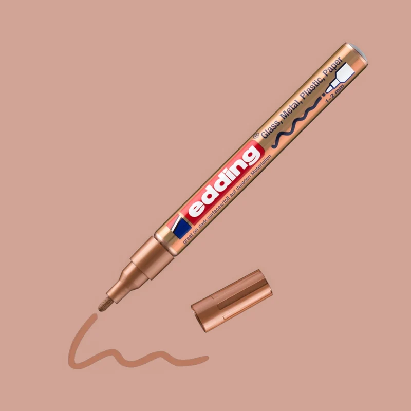 Edding 753 Glanzlack-Marker Kupfer, 1-2 mm