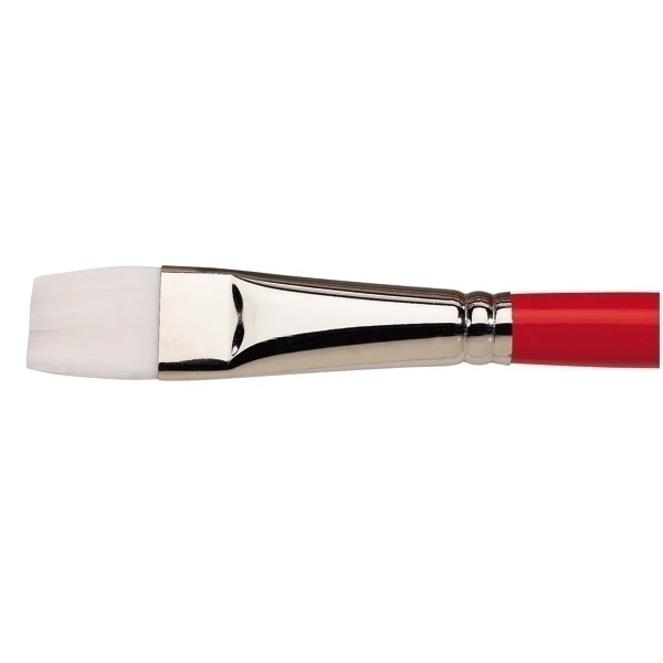 Winsor & Newton - University - Series 234 Short Flat No. 12 - Short Handle