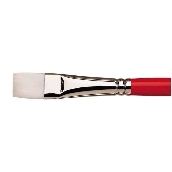 Winsor & Newton - University - Series 237 Short Flat No. 10 Long Handle