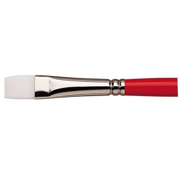 Winsor & Newton - University - Series 237 Short Flat No. 8 Long Handle