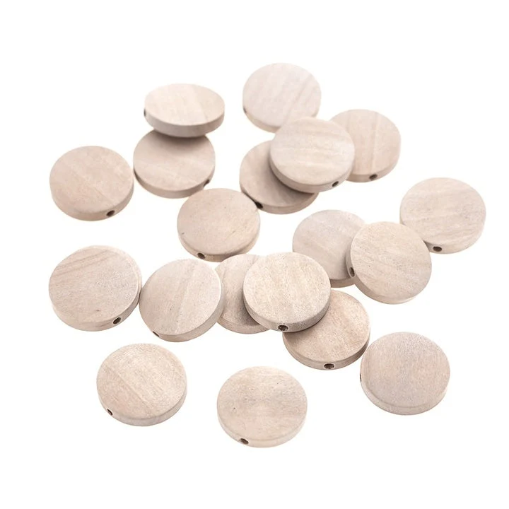 Wooden Disc Beads