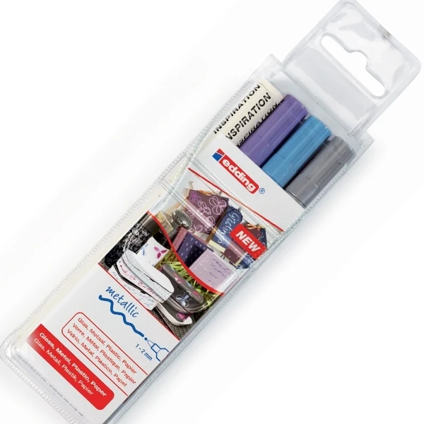 edding - 751 Gloss Paint 3 Set (054-070-078)