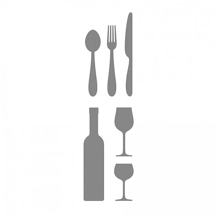 Self-Adhesive Stencil Joy in the Kitchen 18x50 cm