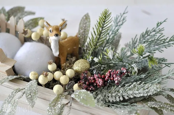 3D Decorative Golden Berry Branches