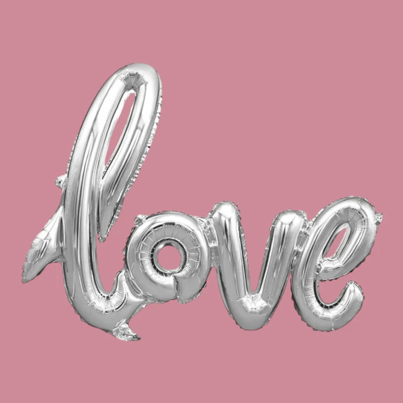 Folienballons Love 100cm - 68cm