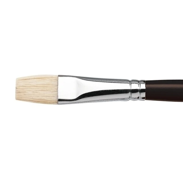 Winsor & Newton - Azanta - Black Short Flat No. 12 Short Handle