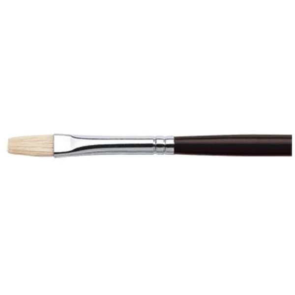 Winsor & Newton - Azanta - Black Flat No. 12 Long Handle