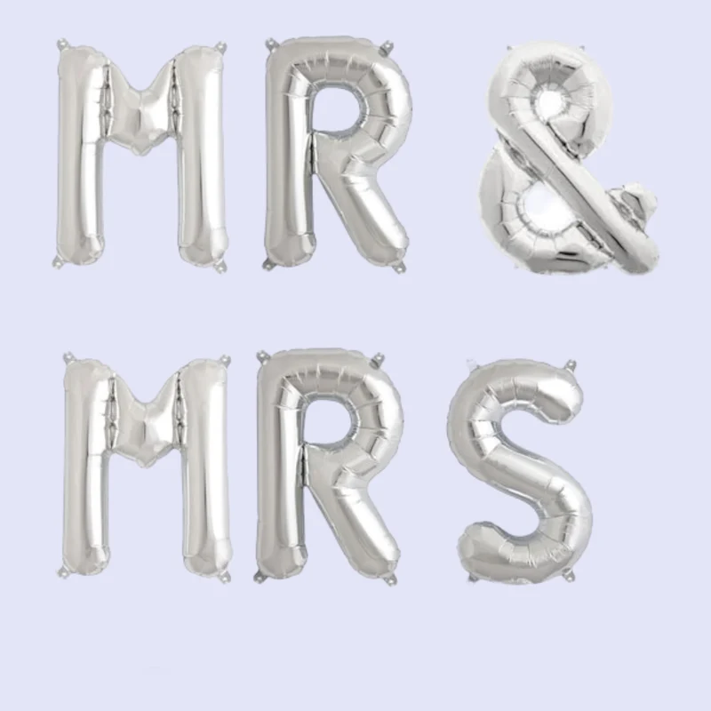 Folienballon Mr&Mrs – 40cm