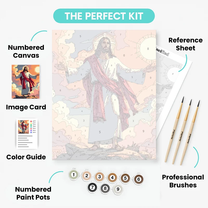 Divine Light - Paint by Numbers Kit