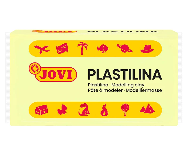 JOVI prirodni plastelin koji svijetli u mraku 18 x 50 g