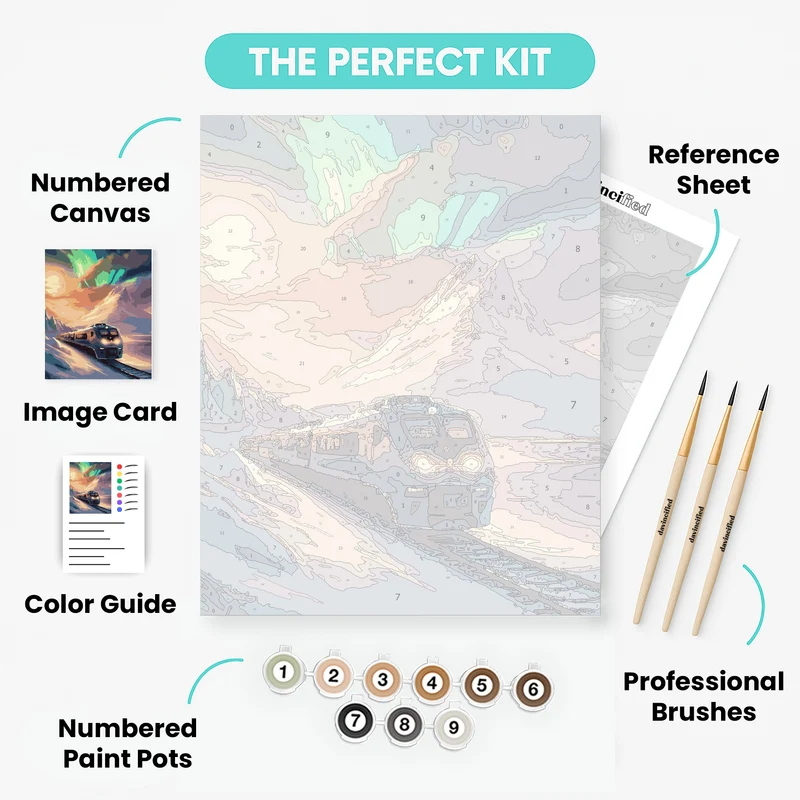 Aurora Express - Paint by Numbers Kit