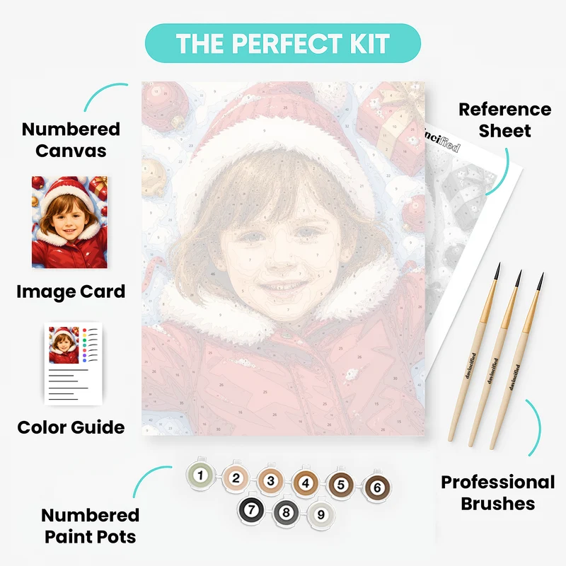 Winter Joy - Custom Paint by Numbers Kit