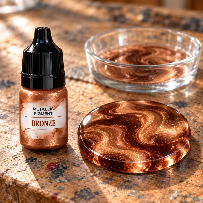 Flüssiges Metallic-Pigment für Harz 5 ml