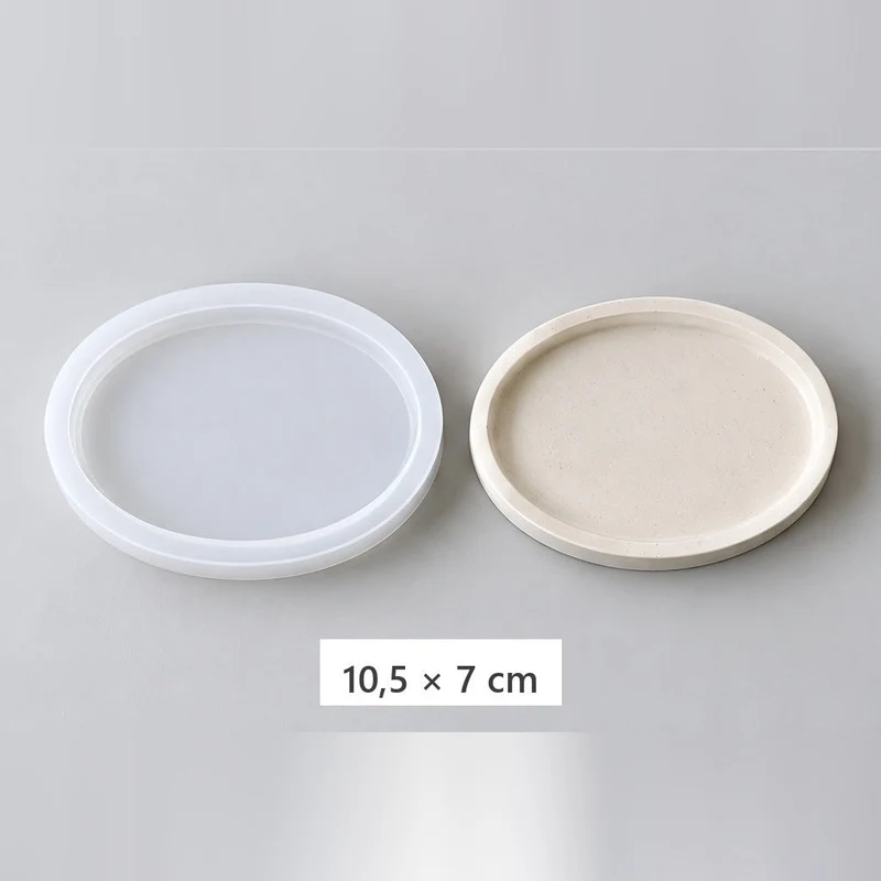 Flexible Silikonform zum Gießen von Tabletts und Untersetzern