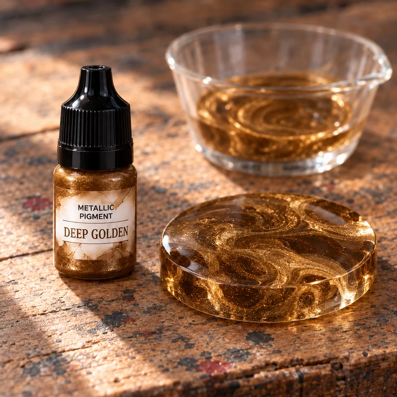 Flüssiges Metallic-Pigment für Harz 5 ml