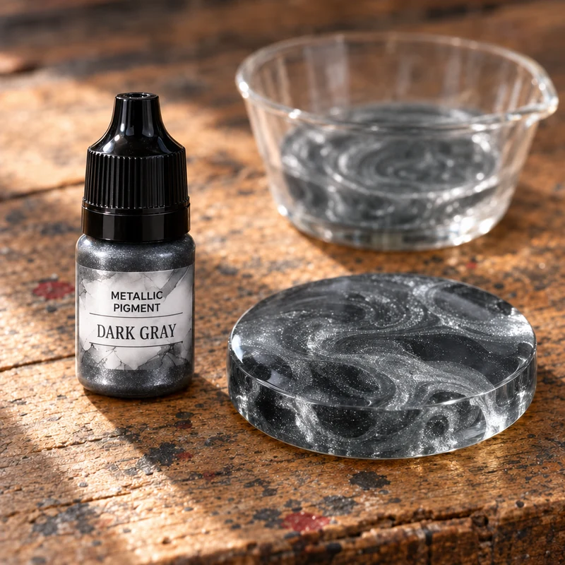 Flüssiges Metallic-Pigment für Harz 5 ml
