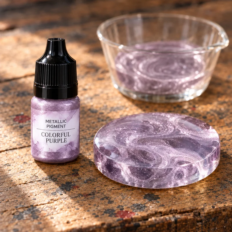 Flüssiges Metallic-Pigment für Harz 5 ml