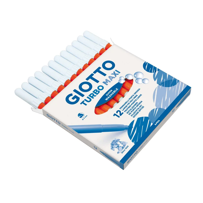Χοντροί μαρκαδόροι που πλένονται GIOTTO Turbo Maxi 5 mm
