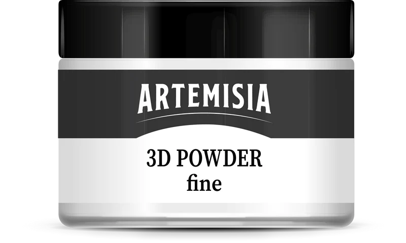 3D prah Artemisia za teksture