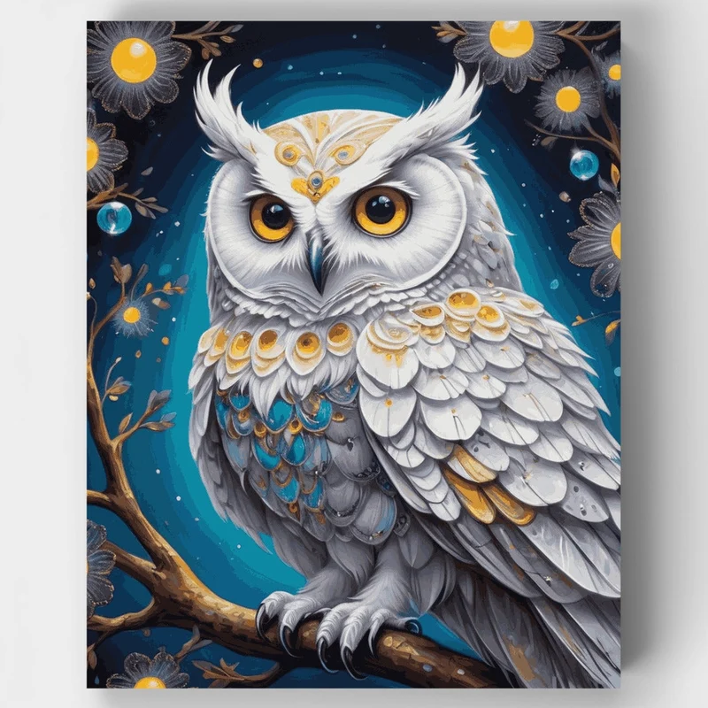 Wisdom's Watcher - Paint by Numbers Kit