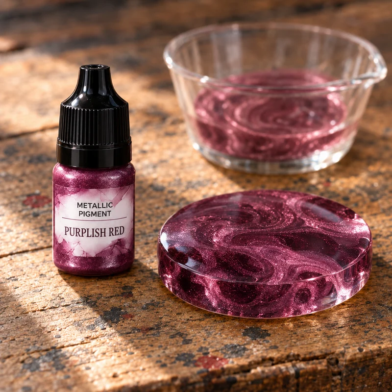 Tekoči kovinski pigment za smolo 5 ml