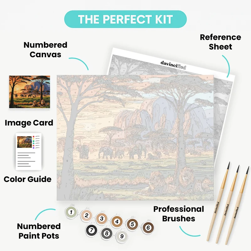 Majestic Deer - Paint by Numbers Kit