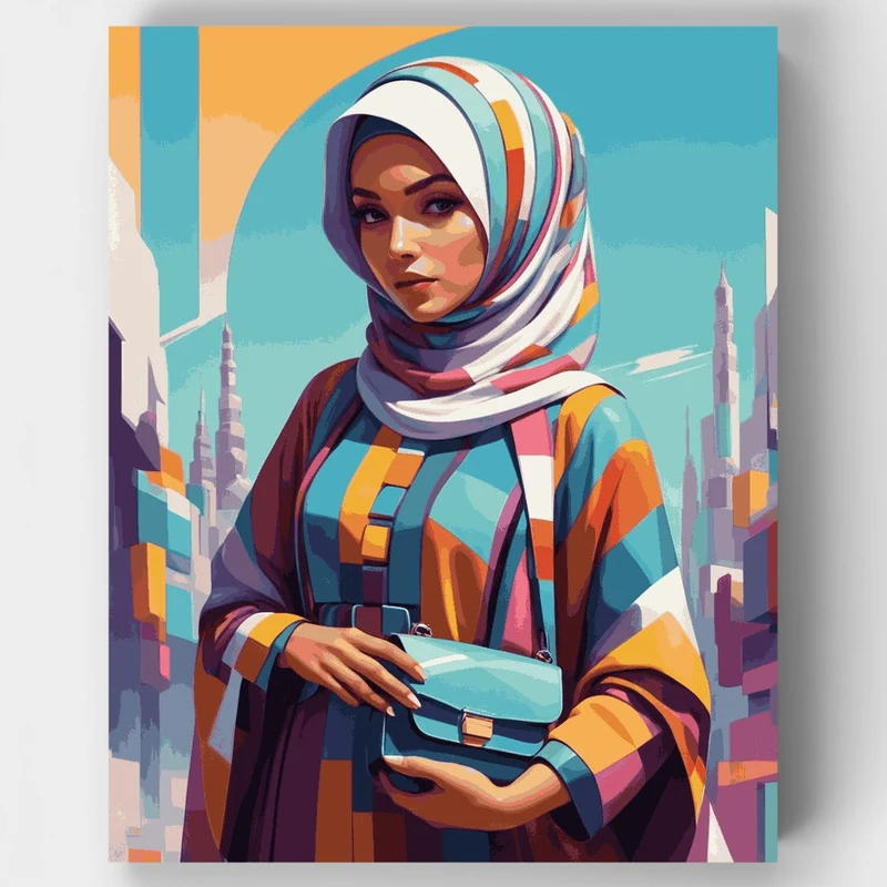 Modern Grace - Paint by Numbers Kit
