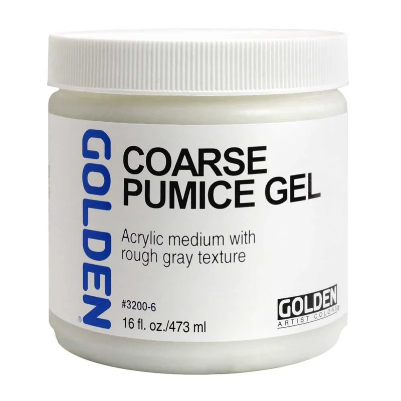 GOLDEN Coarse Pumice Gel едрозърнест акрилен пемзов гел