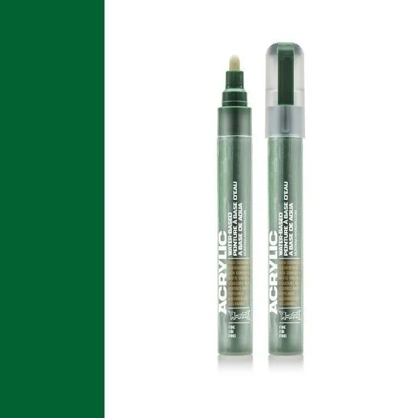 Montana - Marker Fine Shock Green Dark - 2mm