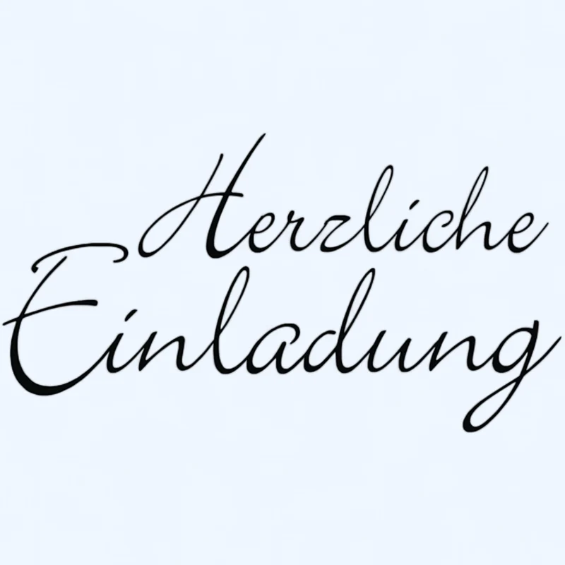 Rayher Holzstempel Herzliche Einladung 4x7cm