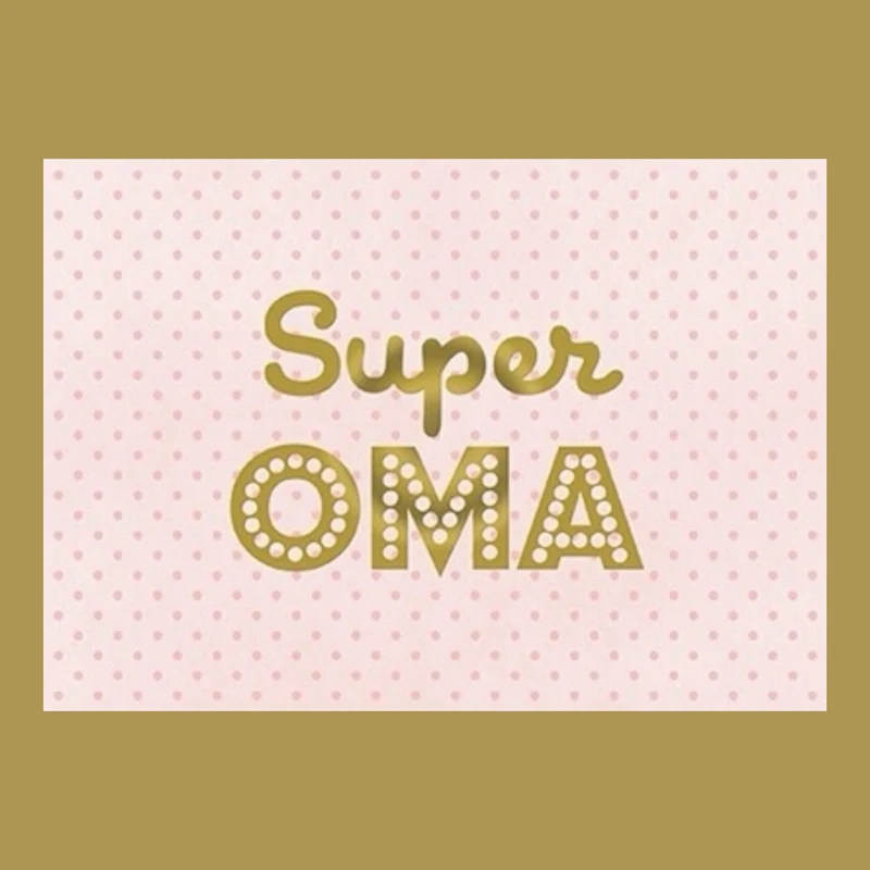 Postkarte. Super Oma