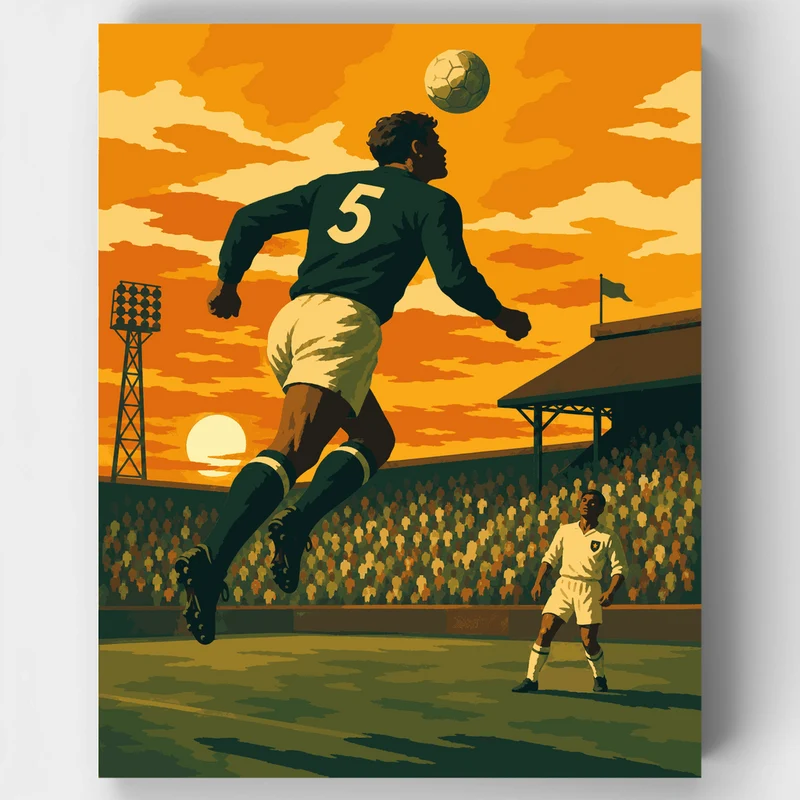 Sunset Header - Paint by Numbers Kit