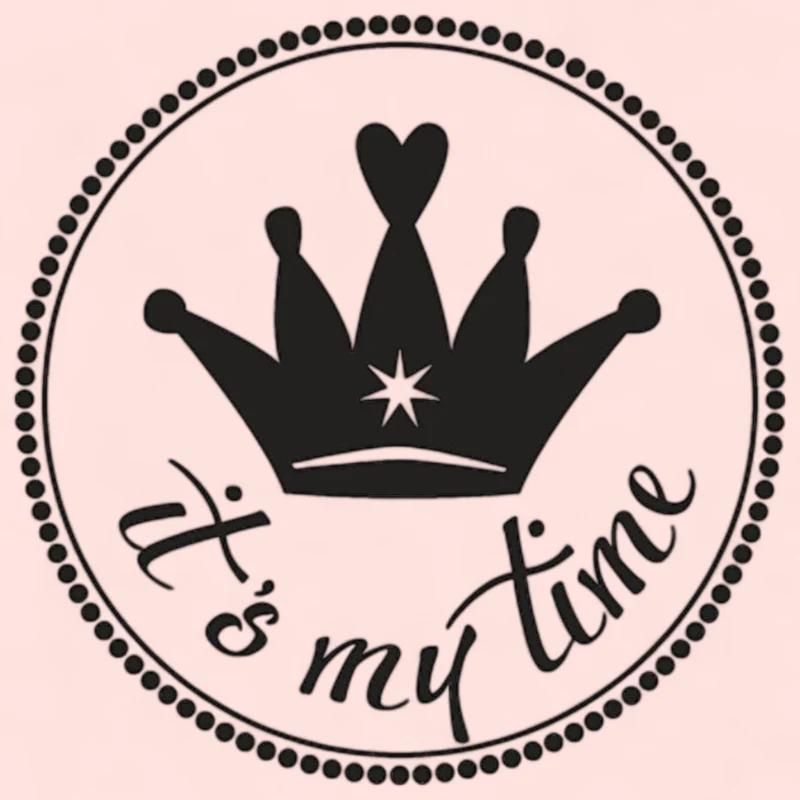 Rayher Holzstempel it´s my time Ø 3 cm